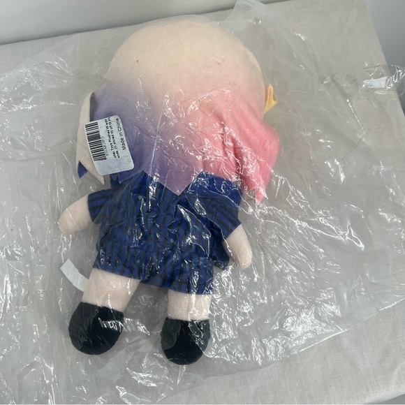 Wednesday "Adams Family" Wolf Girl Plush New - Picture 3 of 4